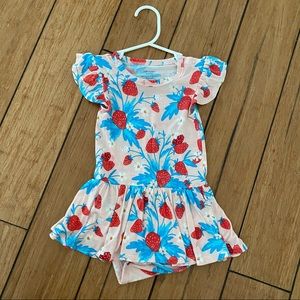 Posh Peanut Twirl skirt bodysuit - 18-24 Months